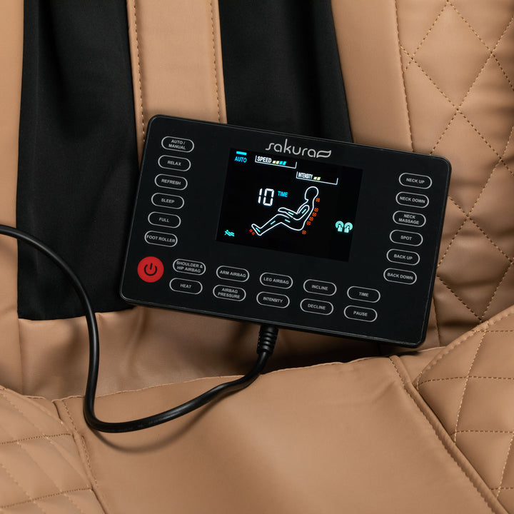 Massagestoel Elektrisch Sakura Standard 801 Bruin