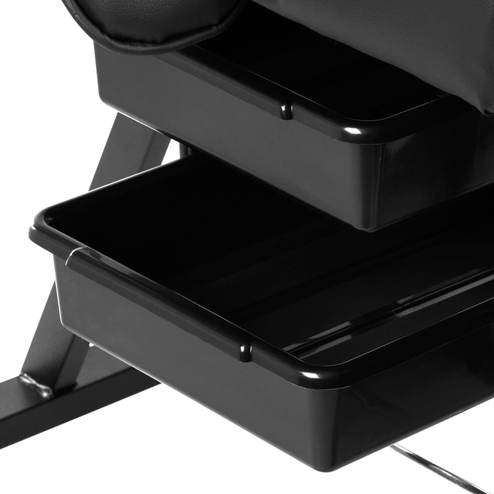 Behandelstoel Sillon met Trays Zwart 11