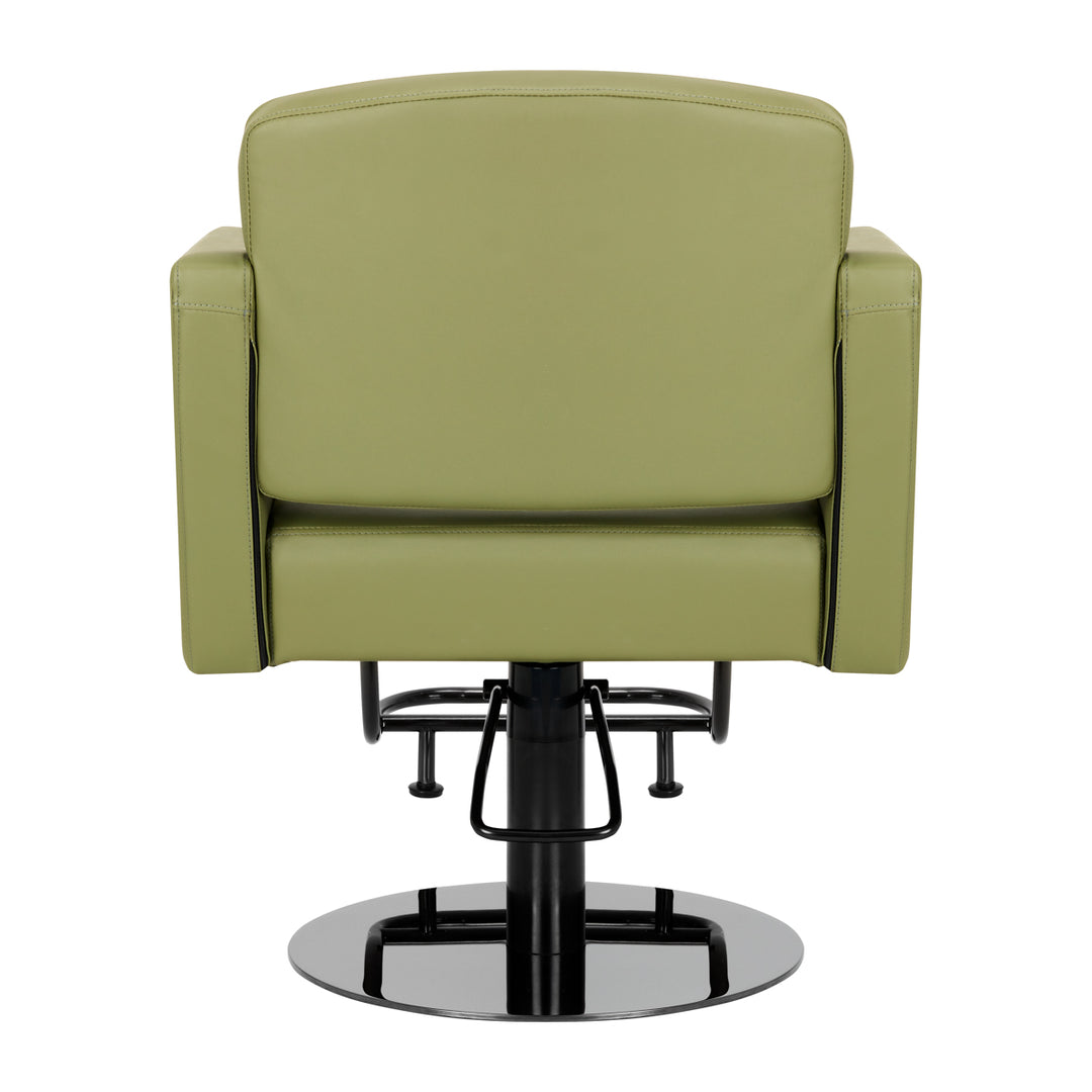 Kappersstoel Gabbiano Turyn Zwart-Groen 4