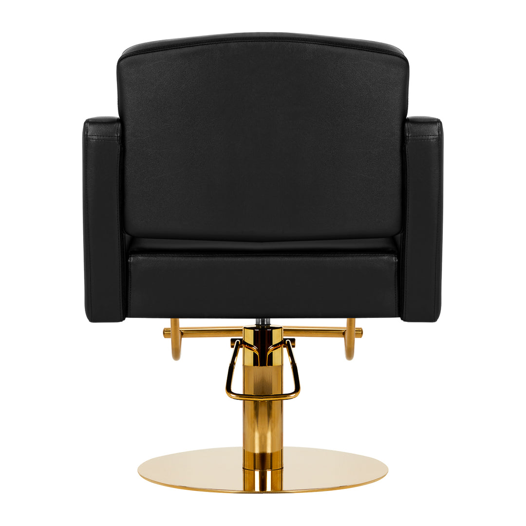 Kappersstoel Gabbiano Turyn Goud-Zwart 3