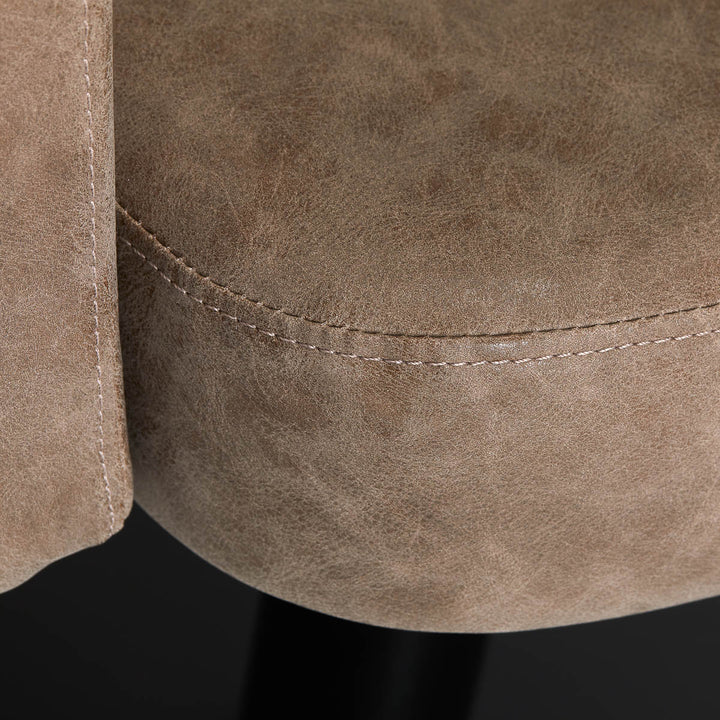 Kappersstoel Gabbiano Roma Oud Bruin 6