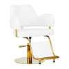 Kappersstoel Gabbiano Linz NQ Goud-Wit