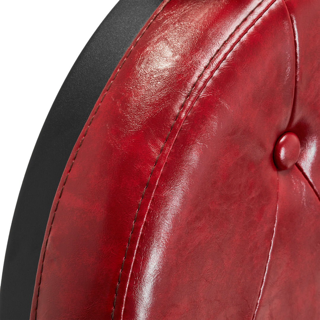 Barberstoel Gabbiano President Rood 13