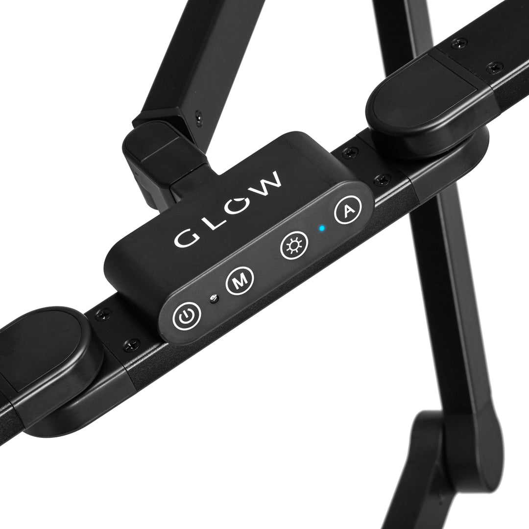 LED Lamp met Klem en Instelbare Kleur- en Lichtintensiteit Glow L04 Zwart