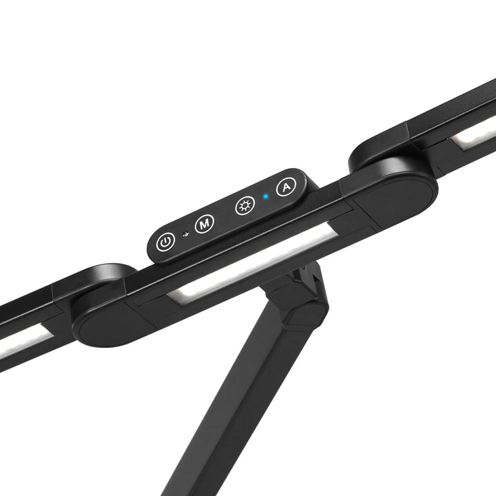 LED Lamp met Klem en Instelbare Kleur- en Lichtintensiteit Glow L04 Zwart