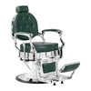 Barberstoel Gabbiano President Groen-Chrome