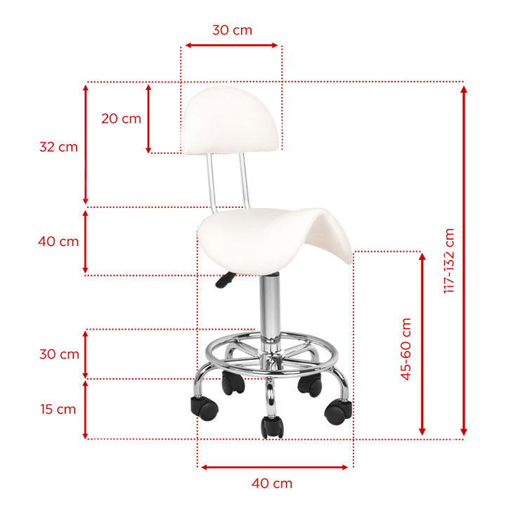 Tabouret 6001 Wit 5