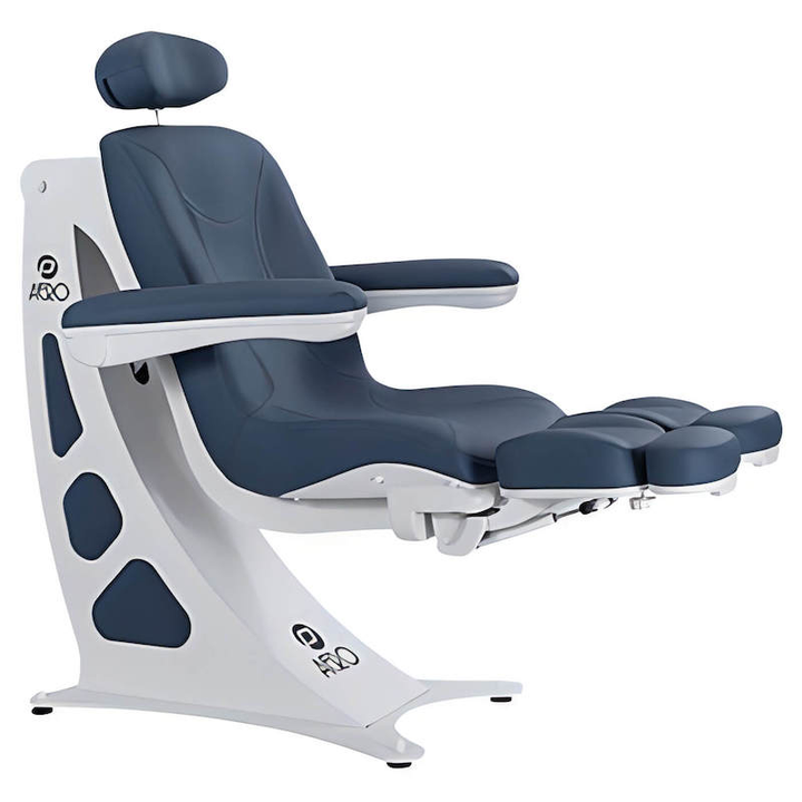 Behandelstoel Elektrisch P Clinic Aero Blau 2
