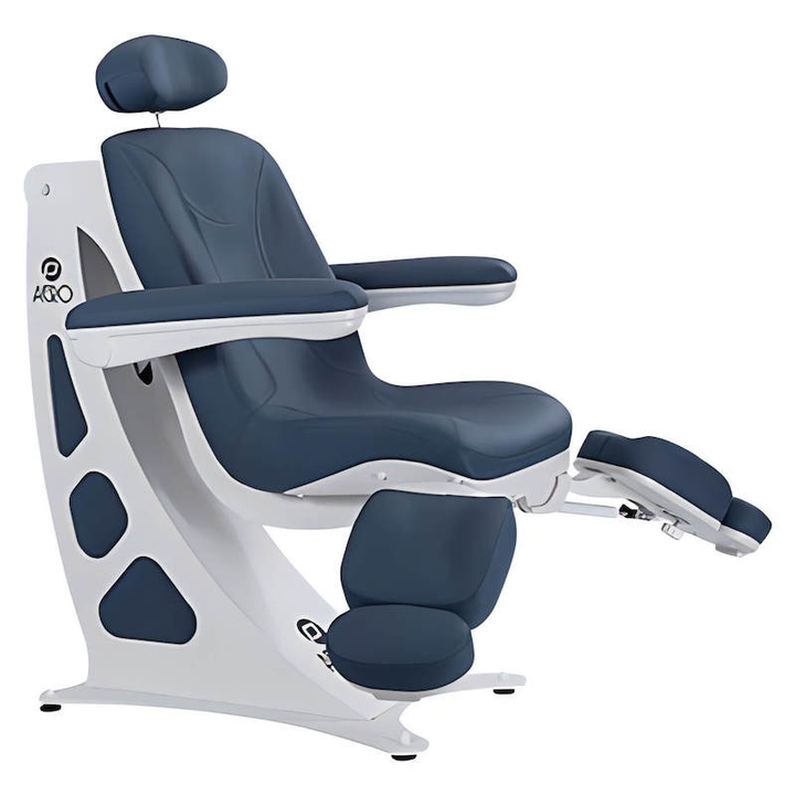 Behandelstoel Elektrisch P Clinic Aero Blau 3