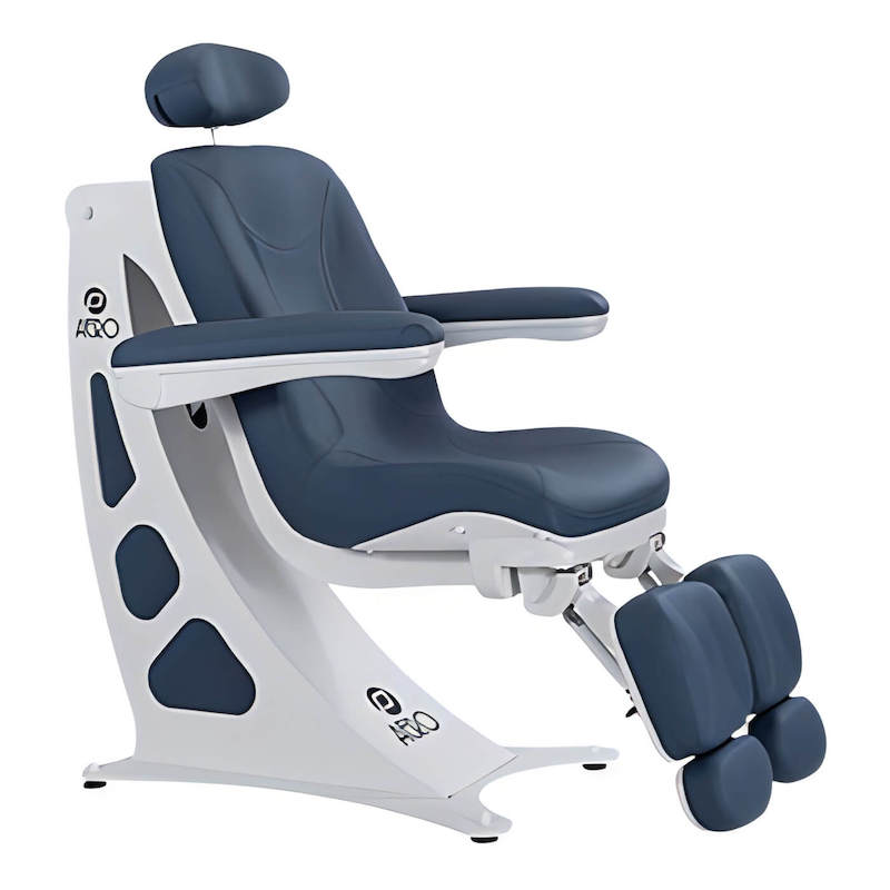 Behandelstoel Elektrisch P Clinic Aero Blau 1