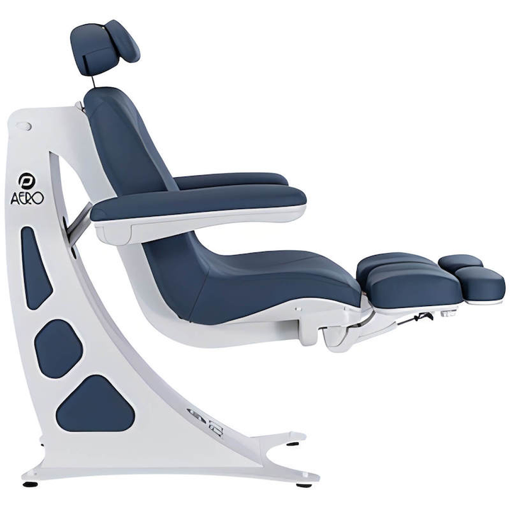 Behandelstoel Elektrisch P Clinic Aero Blau 4