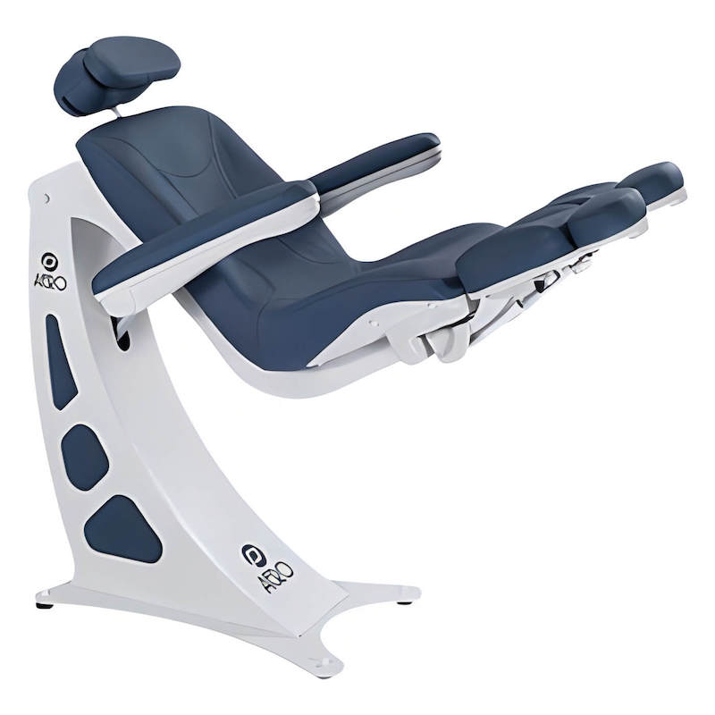 Behandelstoel Elektrisch P Clinic Aero Blau 6