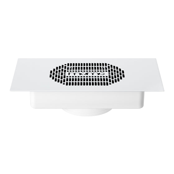 Stofafzuiger voor Nagels Inbouw Momo S-41 Wit