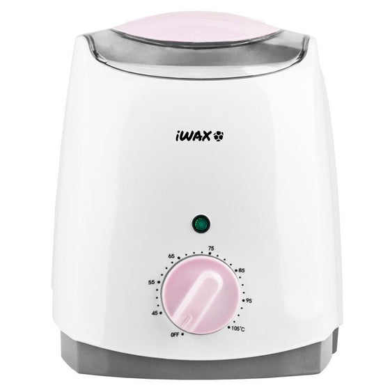 Waxverwarmer Blik iWax 800ml 200W Wit-Roze