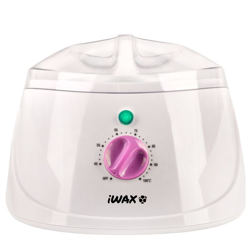 Waxverwarmer Blik iWax 400ml 150W Wit-Roze