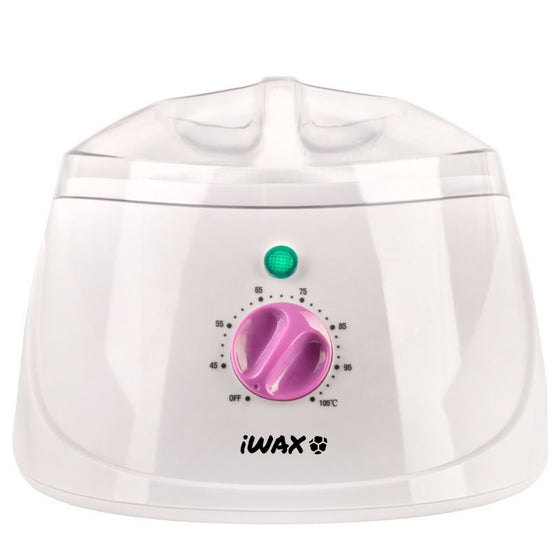 Waxverwarmer Blik iWax 400ml 150W Wit-Roze