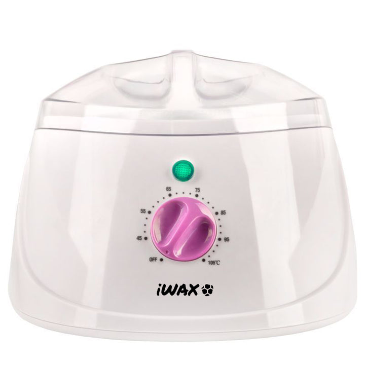 Waxverwarmer Blik iWax 400ml 150W Wit-Roze