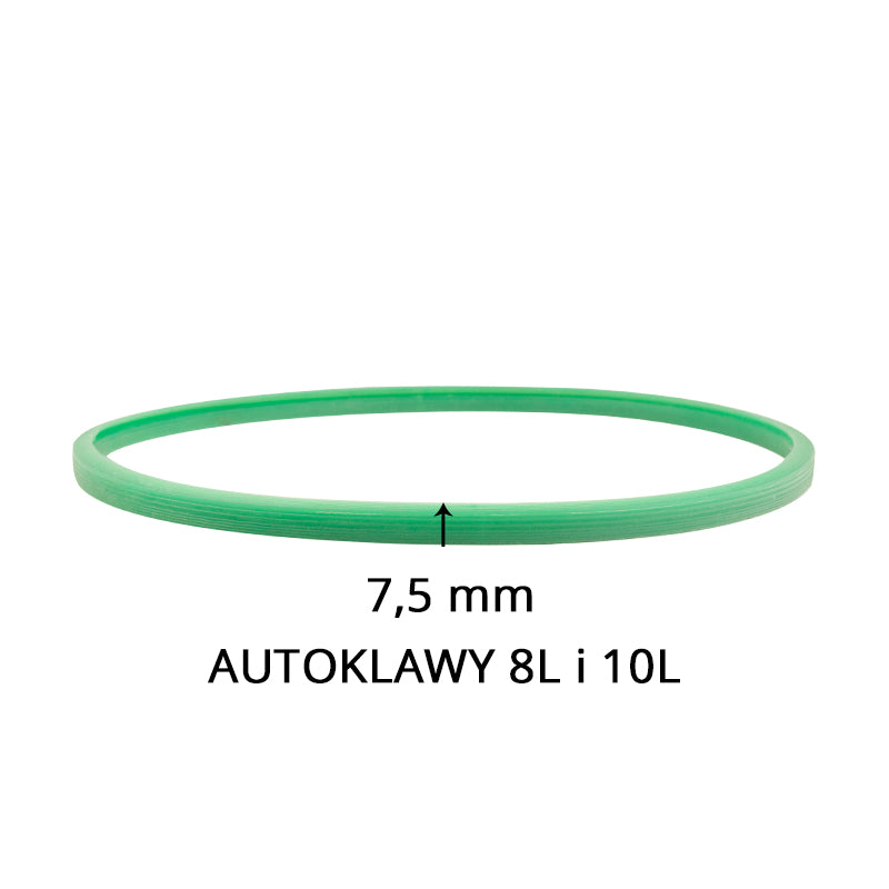 Woson Siliconen Pakking voor Autoclaaf 10L en 12L Groen 7,5 mm 2