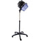 Droogkap met Statief Gabbiano Dual Speed LI-202S Zwart
