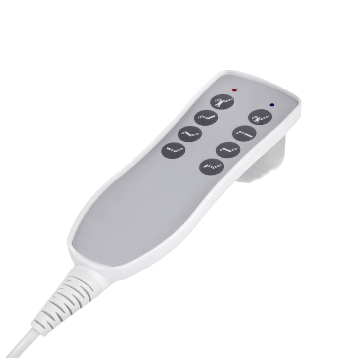 Behandelstoel Elektrisch Azzurro 708A 4 Motoren Wit - afbeelding 10