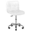 Salonstoel met Wielen Verstelbaar A-5299 Wit