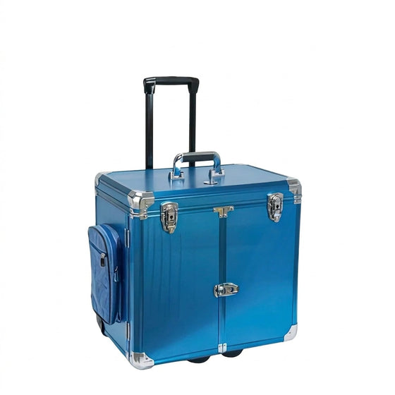 Pedicure Koffer met Trolley Clinic Club Follow Me Amburex Blauw