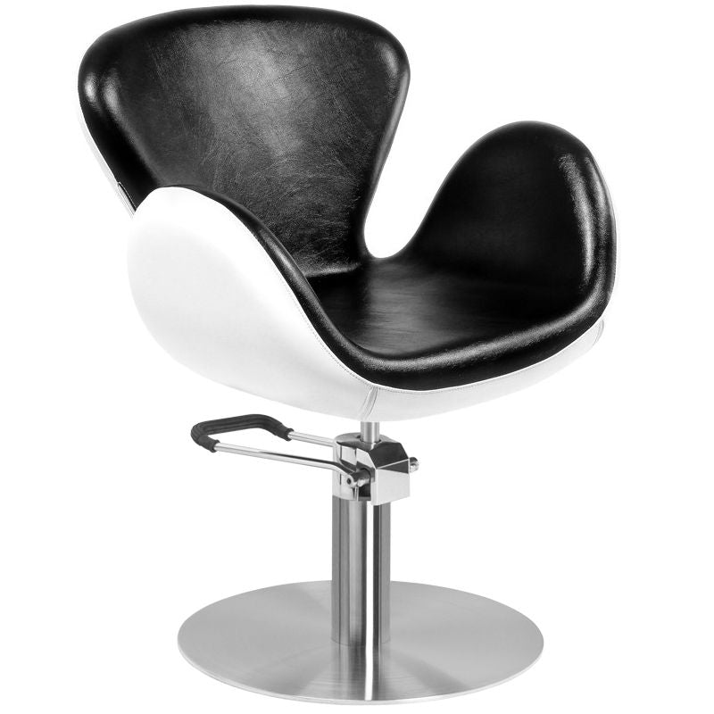 Kappersstoel Gabbiano Amsterdam Zwart-Wit
