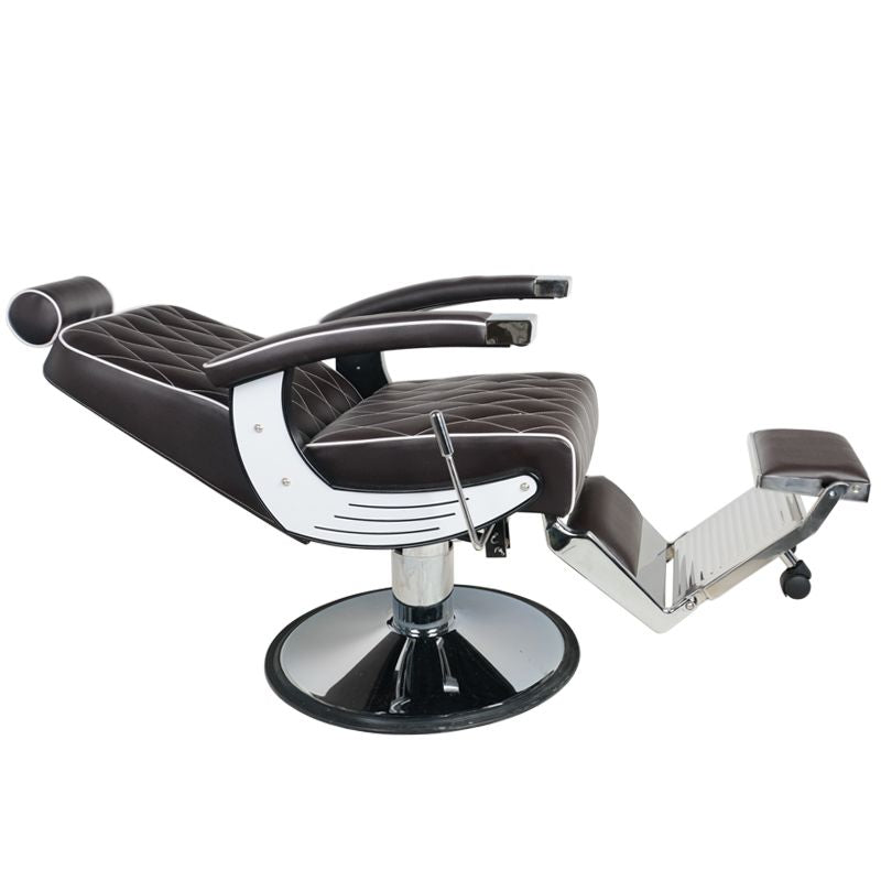 Barberstoel Gabbiano Imperial Bruin - afbeelding 2