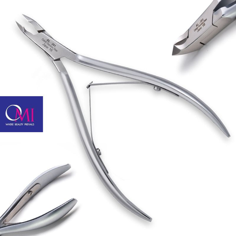 Kunstnageltang Omi Pro-Line AL-201 6 mm - afbeelding 2
