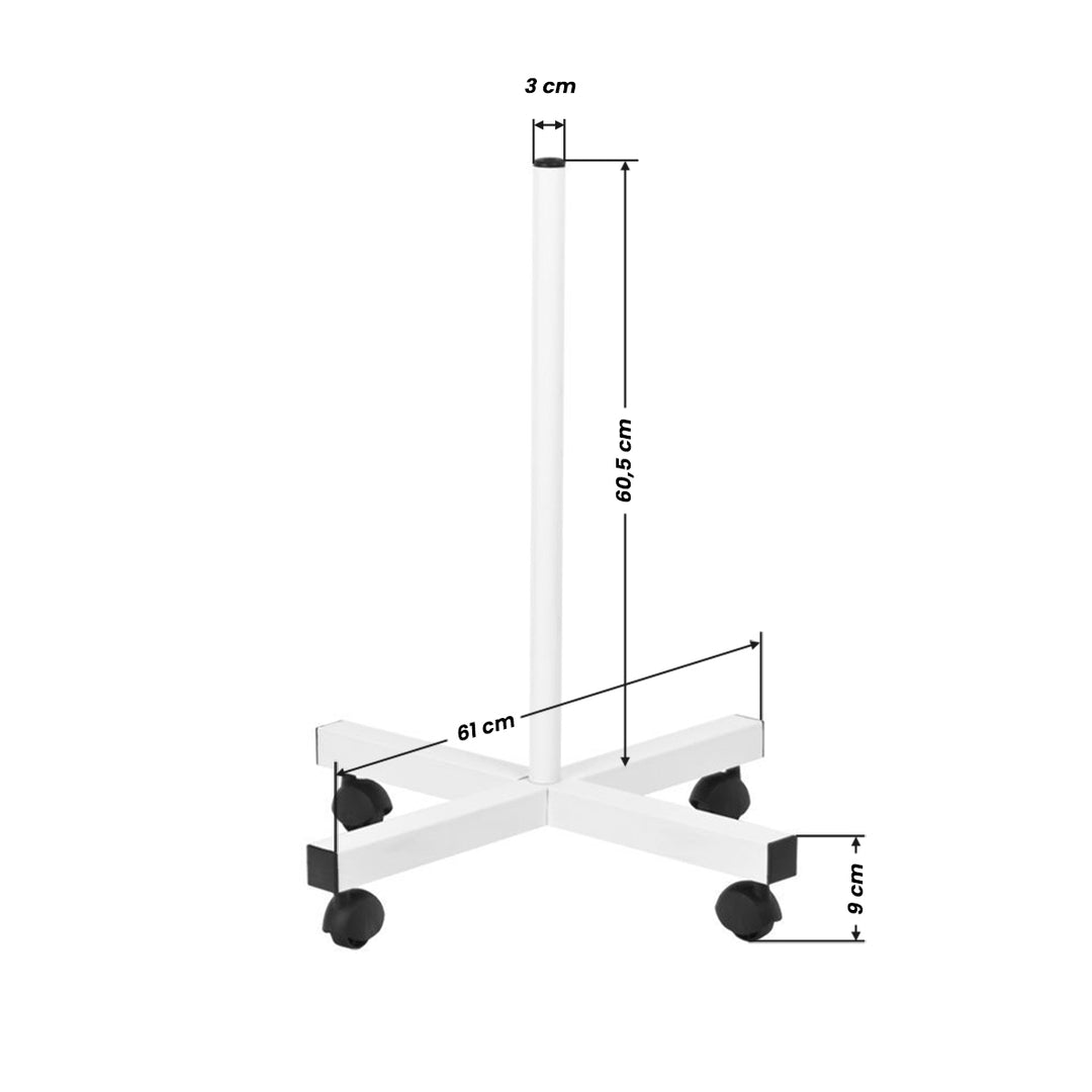 Loeplamp LED S4 5D op Statief Wit 5