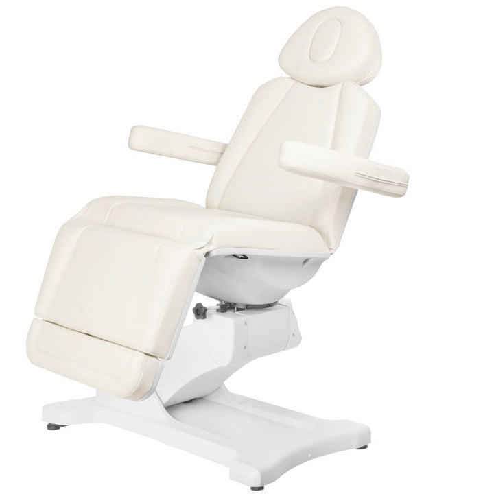 Behandelstoel Elektrisch Azzurro 869A 4 Motoren Draaibaar Wit - afbeelding 4
