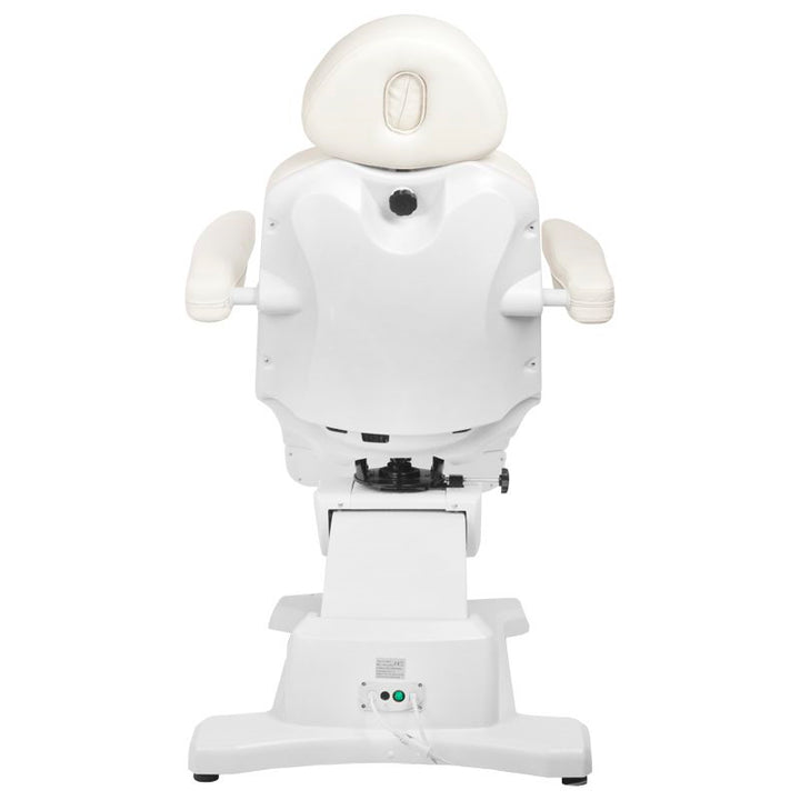 Behandelstoel Elektrisch Azzurro 869A 4 Motoren Draaibaar Wit - afbeelding 10