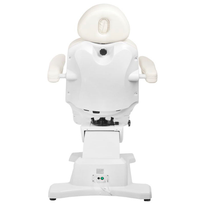 Behandelstoel Elektrisch Azzurro 869A 4 Motoren Draaibaar Wit - afbeelding 6