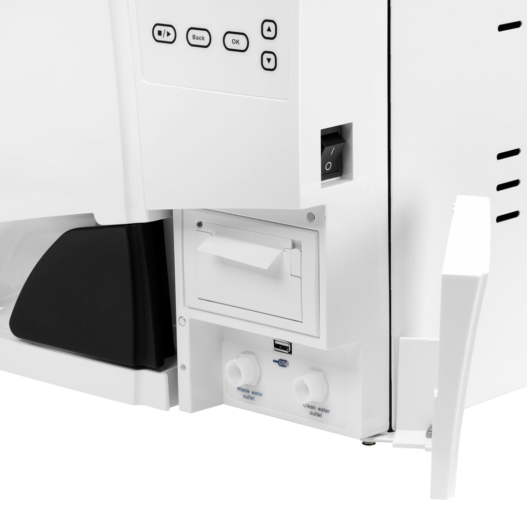 Lafomed Autoclaaf Premium Line LFSS23AA LCD met printer 23 L klasse B medisch 9