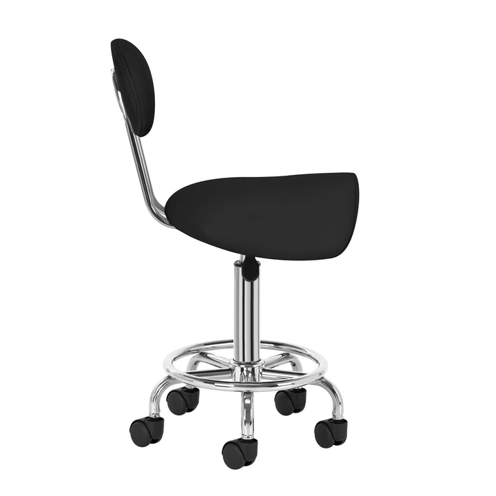 Zadelkruk met Rugleuning 6001 Zwart - afbeelding 3