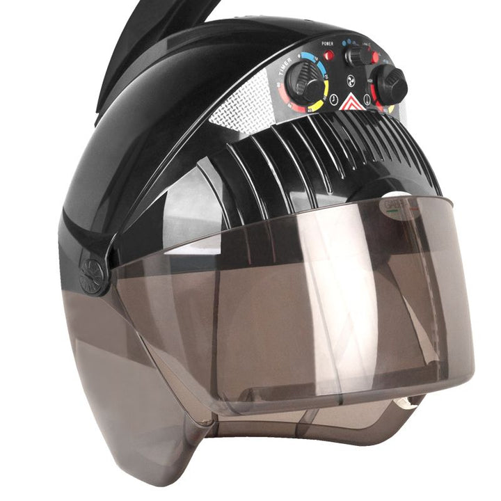 Droogkap met Wandarm Ionic Triple Speed Gabbiano Centurion DVI-303W Zwart