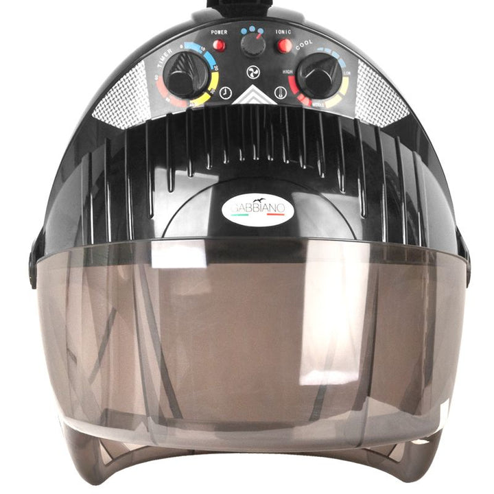 Droogkap met Wandarm Ionic Triple Speed Gabbiano Centurion DVI-303W Zwart