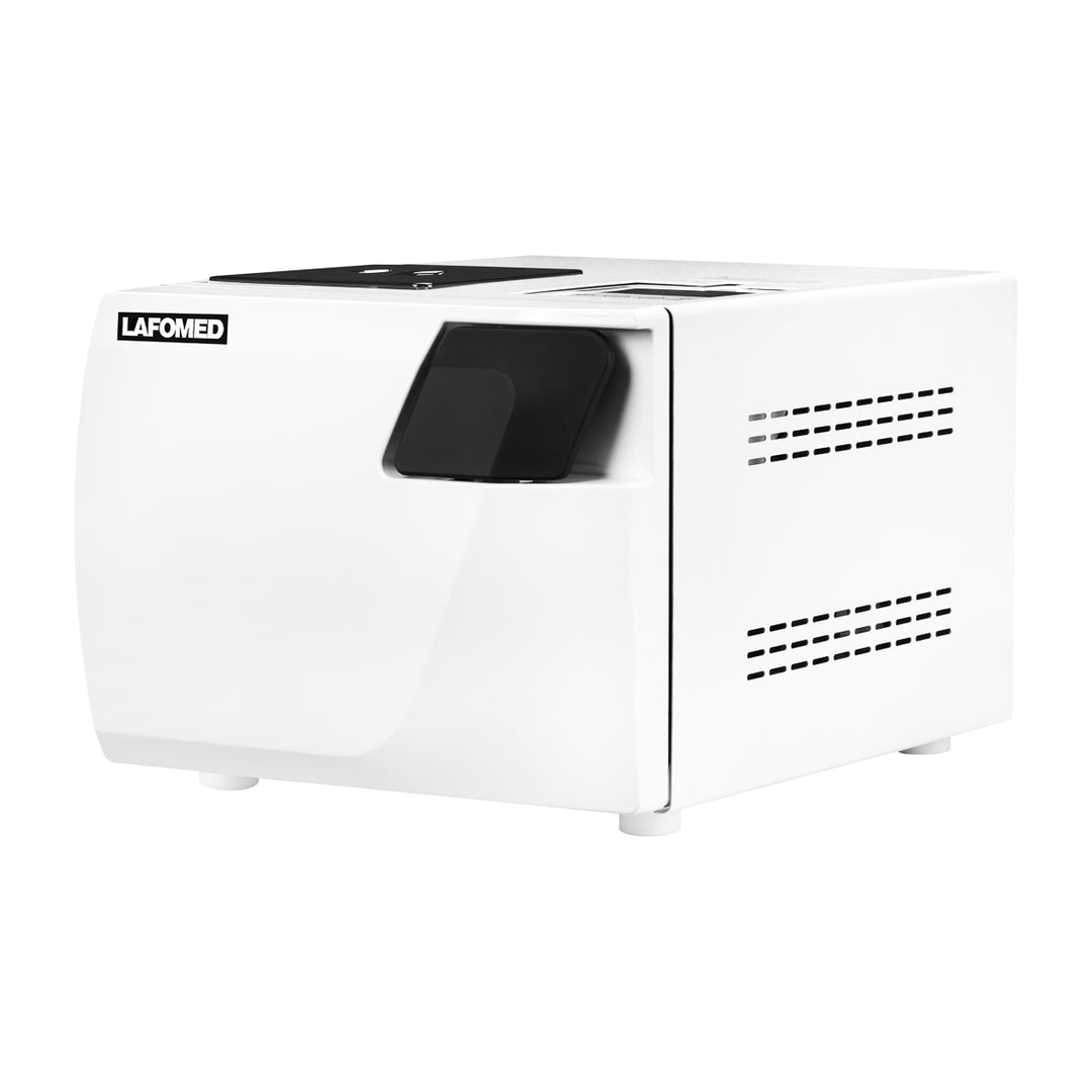 Autoclaaf Lafomed Compact Line LFSS12AC LCD met Printer 12 L Klasse B Medisch - afbeelding 2