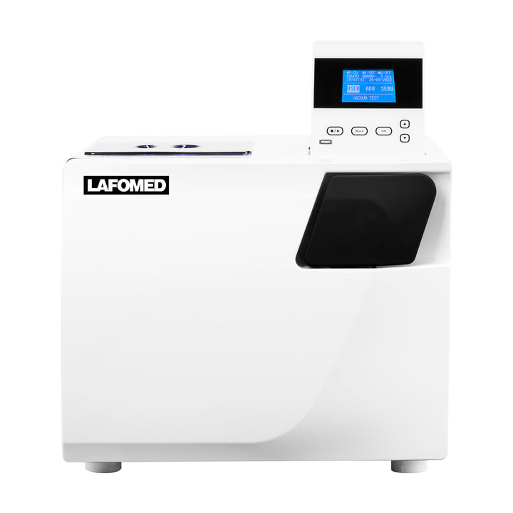 Autoclaaf Lafomed Compact Line LFSS12AC LCD met Printer 12 L Klasse B Medisch - afbeelding 3