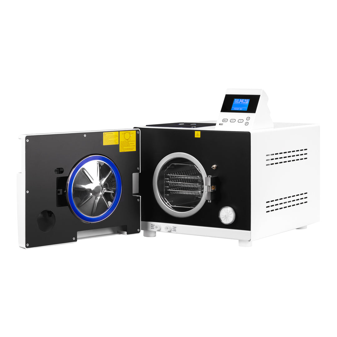 Autoclaaf Lafomed Compact Line LFSS12AC LCD met Printer 12 L Klasse B Medisch - afbeelding 6