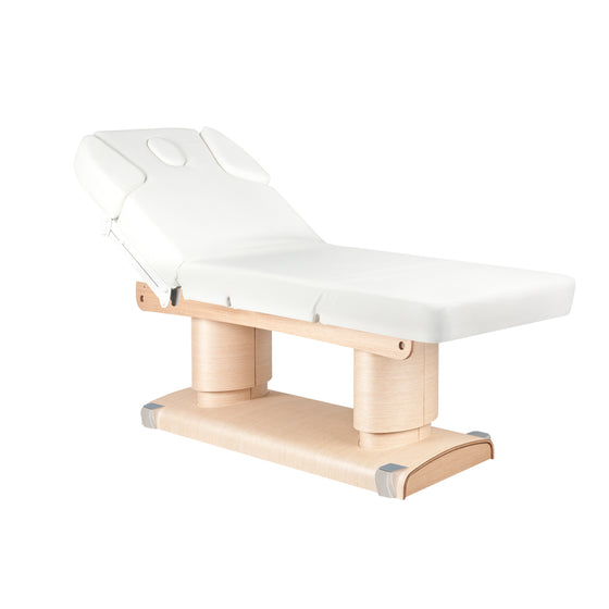 Massagetafel Elektrisch Azzurro 838 Wit Verwarmd
