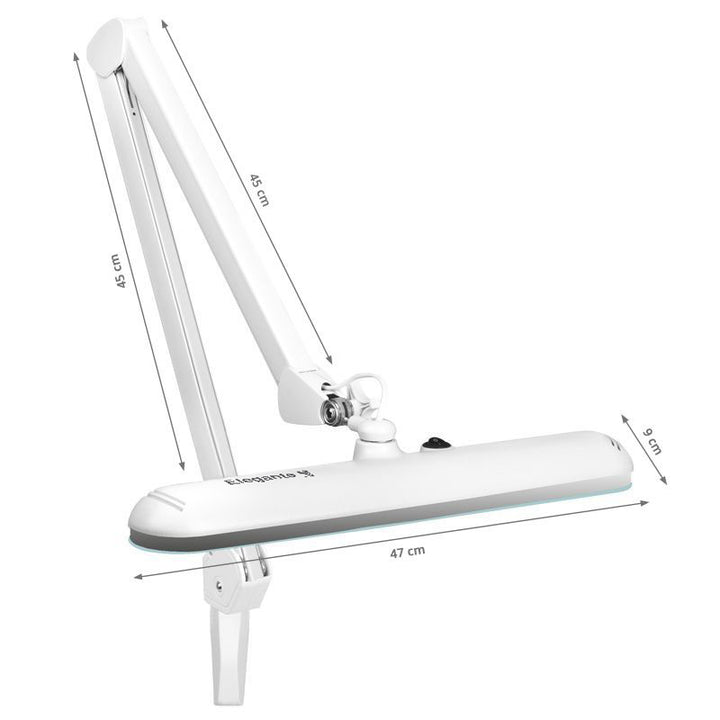 LED Lamp Schoonheidssalon met Klem Elegante 801S Wit - afbeelding 8