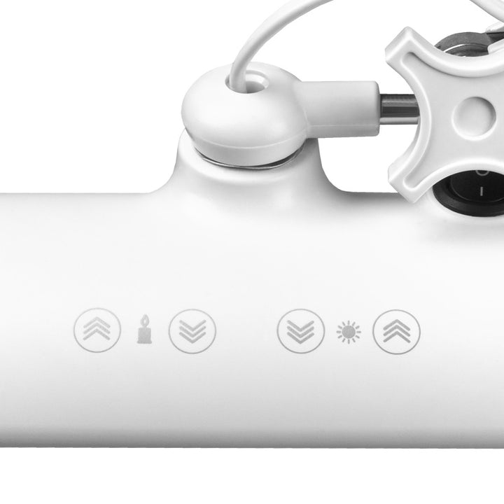LED Lamp met Statief en Instelbare Kleur- en Lichtintensiteit Elegante 801TL Wit - afbeelding 8
