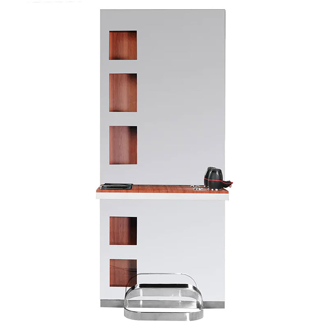 Kaptafel Kapperssalon Gabbiano B058 Kersenhout - afbeelding 4