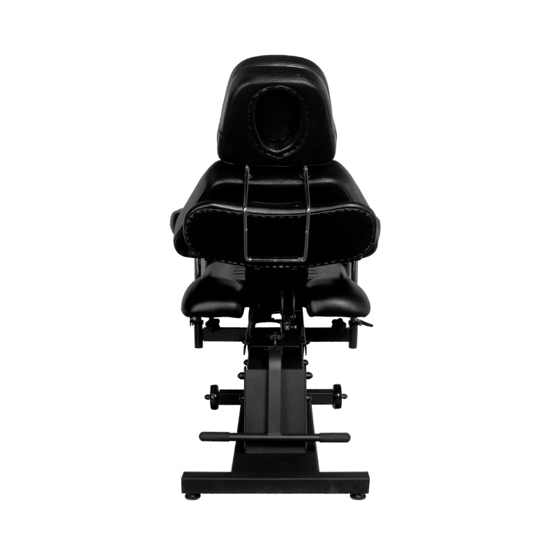 Tattoostoel Elektrisch Pro Ink 606 2 Motoren Zwart - afbeelding 4