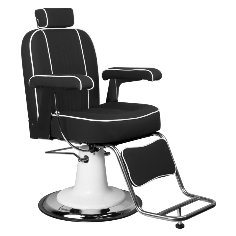 Barberstoel Gabbiano Amadeo Zwart
