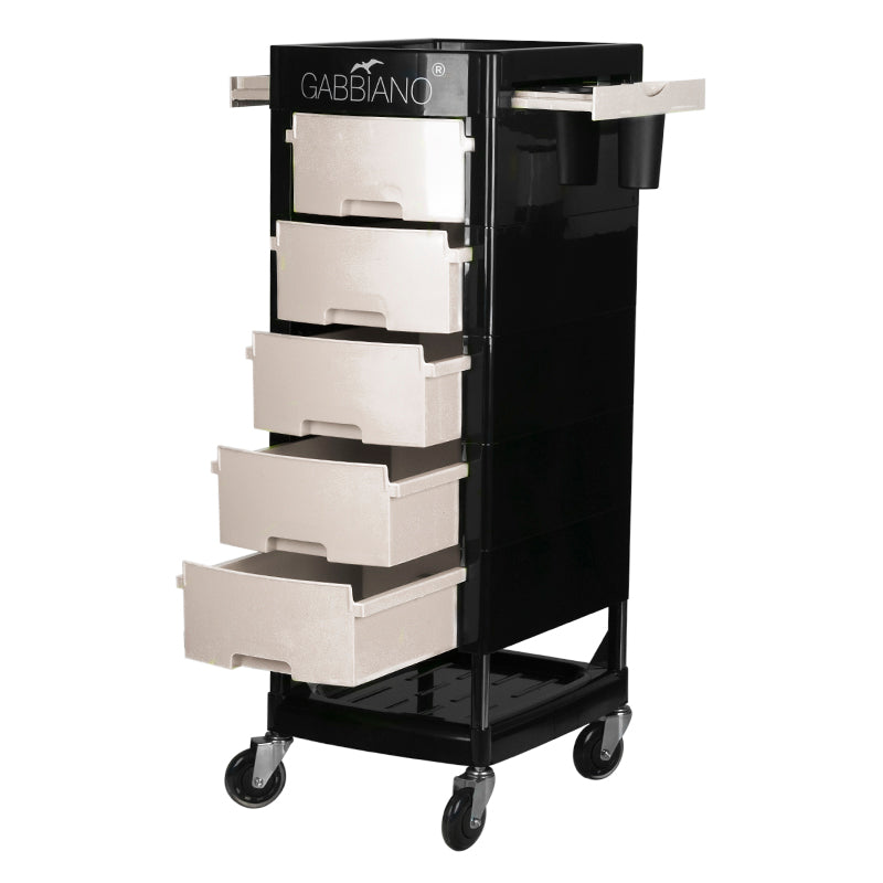 Werkwagen Kapper Gabbiano FT65 Zwart-Wit - afbeelding 2