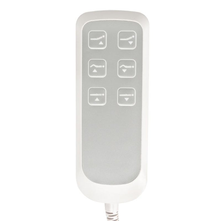Behandelstoel Elektrisch Sillon Lux 273B 3 Motoren met Kruk Wit