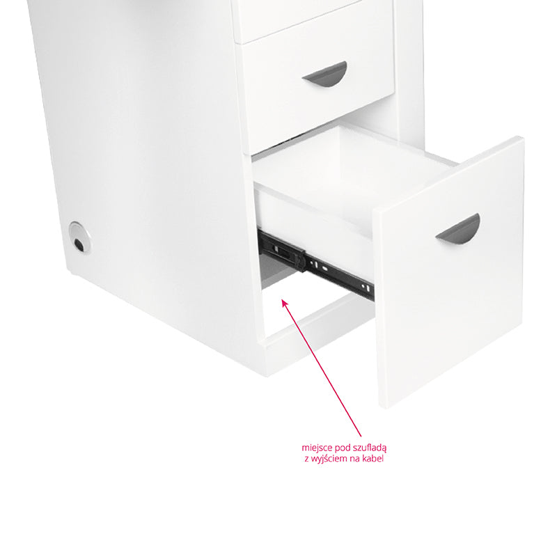 Manicure Tafel 310 Wit Links - afbeelding 10