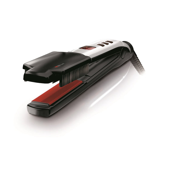 Hair Straightener Valera Swiss'X Agility Shine & Brush - Black/White